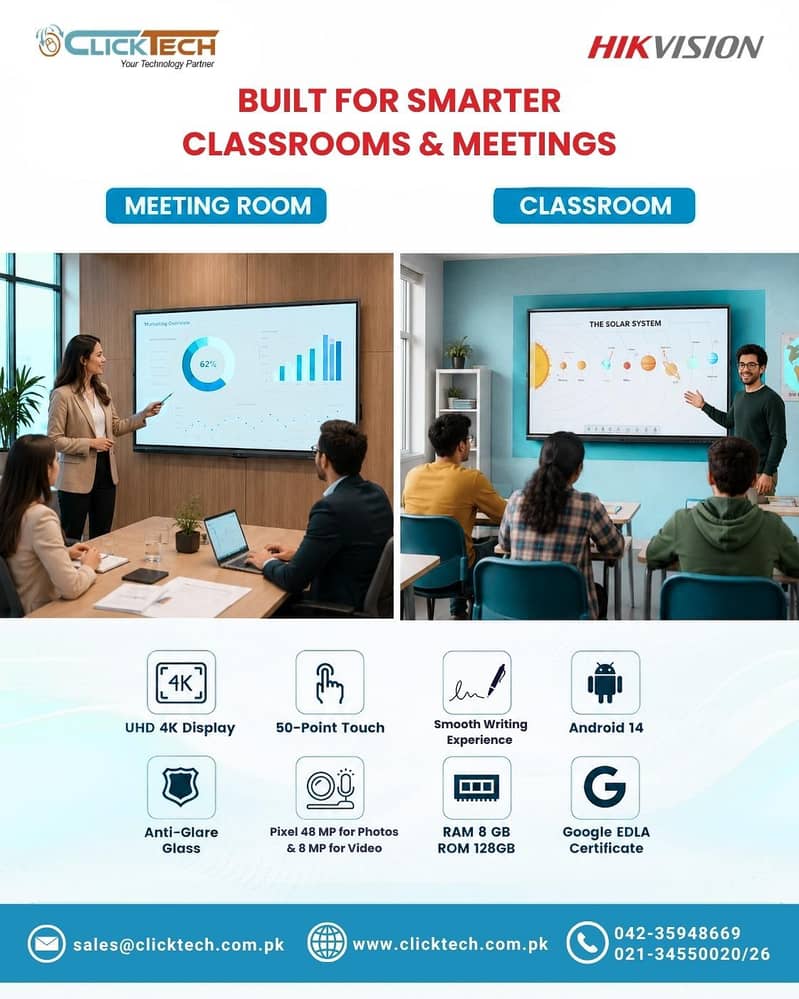 Interactive flat panel | Hikvision IFPD | Smart Screen 2