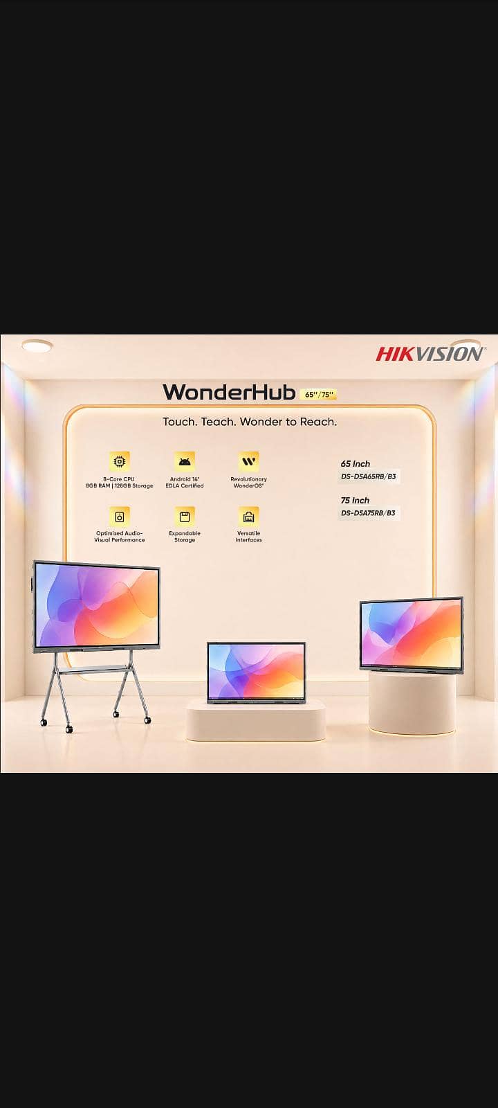 Interactive flat panel | Hikvision IFPD | Smart Screen 8