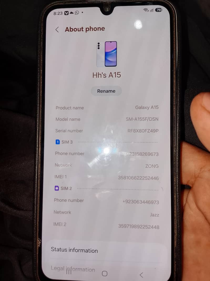 Samsung Mobile A15 6