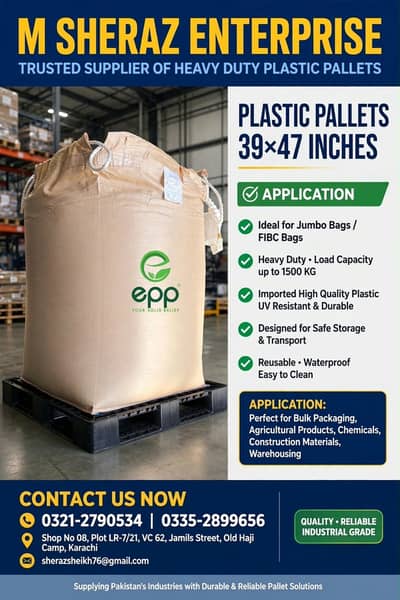 Storage Pallets for sale / Plastic pallets / Wooden Pallets / Used