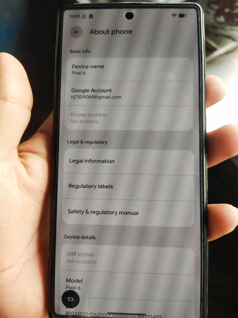 Google Pixel 6 5