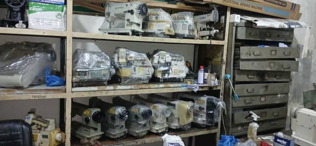 WE DEAL IN ALL TYPE OF INDUSTRIAL SEWING MACHINES