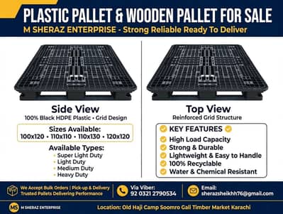 Heavy duty pallets stock / Pallets in Pakistan / Plastic pallets sale