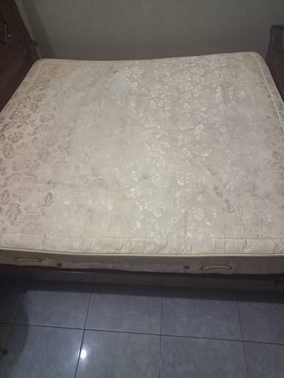 Spring metress for double bed size 72×78 for sale