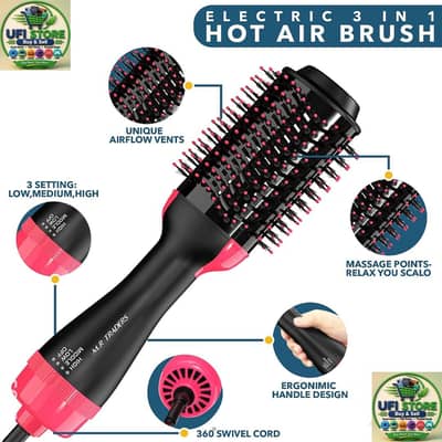 3 in 1 Hair Dryer and styler