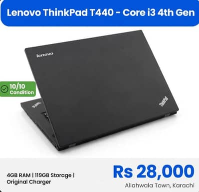 Lenovo thinkpad original charger 10 of 10 condition in Karachi