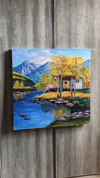 Acrylic painting