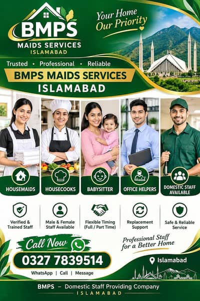 maidsservices,babysitter,housemaids,cooks,patientcare,helpers,Availabe
