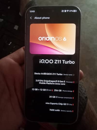 Vivo iQOO Z11 Turbo