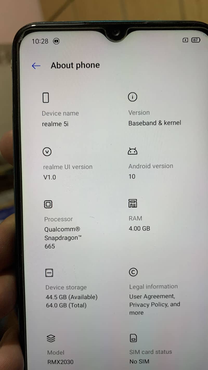 Realme 5i 1