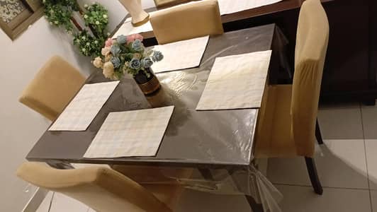 Wooden 4-Seater Dining Table for Sale