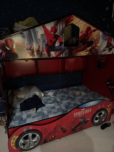 Spider-Man bunk bed