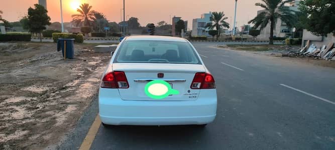 Honda Civic 2002 for Sale | VTi Oriel | White Color | Android LCD