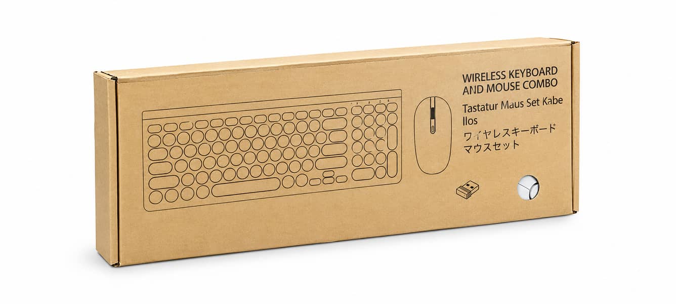 WIRELESS KEYBOARD + MOUSE COMBO 1