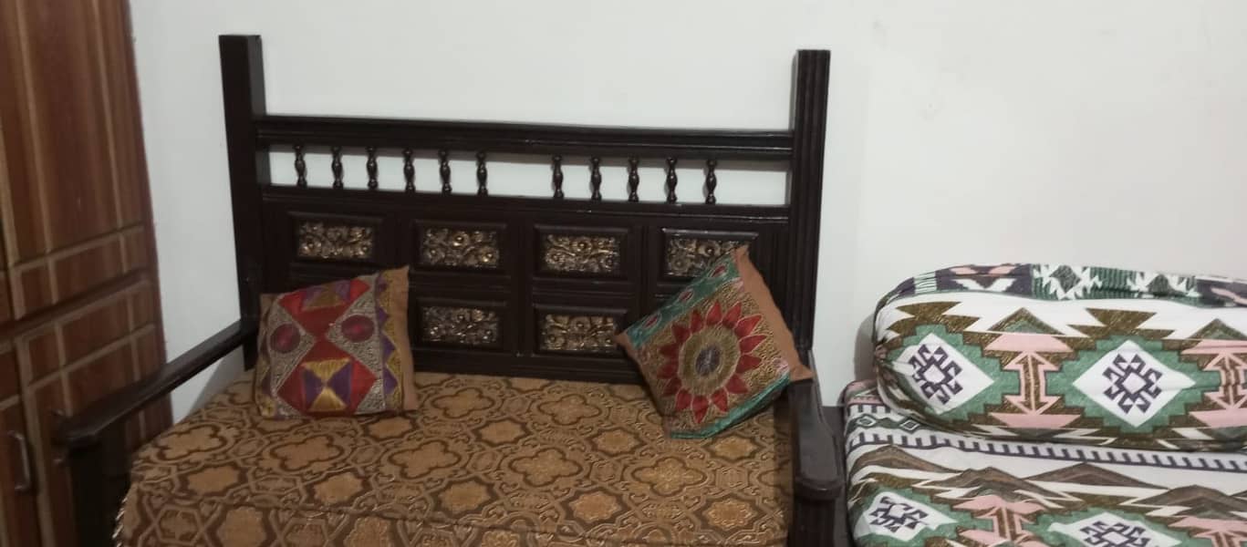 Wooden sofa set 1