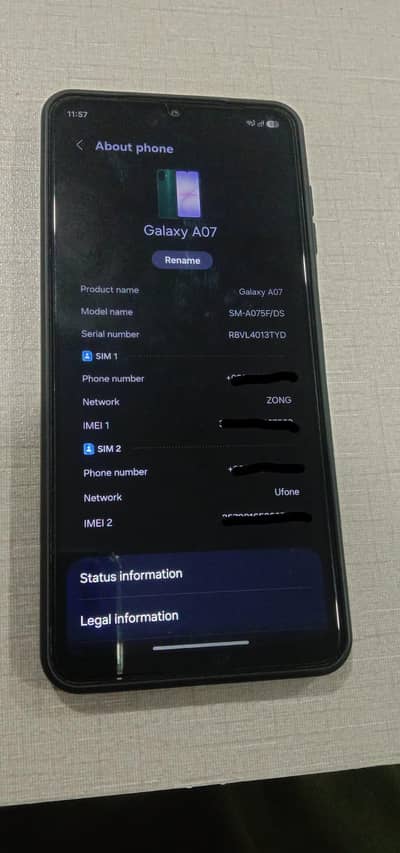 Samsung Mobile A07 5G