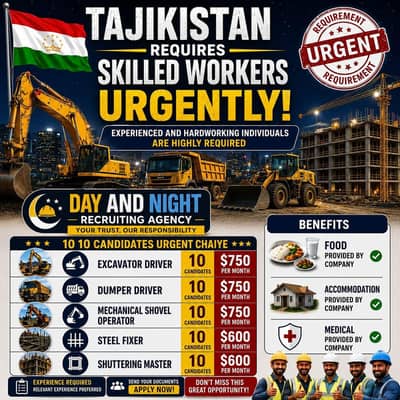 Tajikistan workers