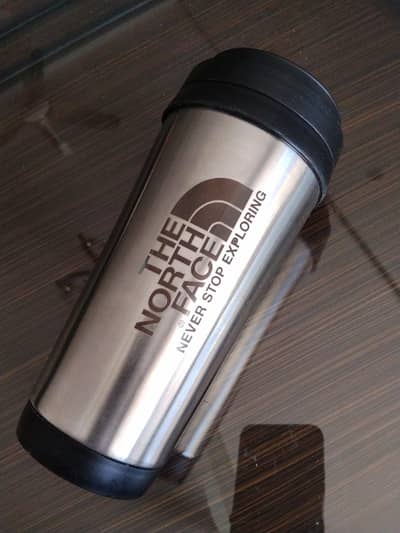 The North Face Travel Mug With Black Lid