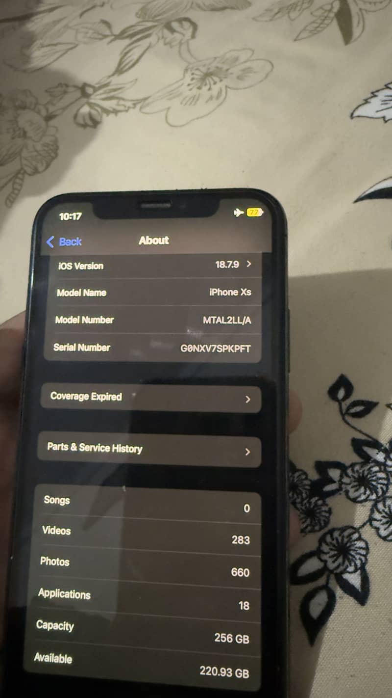 Apple iPhone XS 3