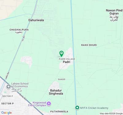 Z5 435 10MARLA NEXT TO CORNER 45FT ROAD GOOD LOCATION PLOT FOR SALE