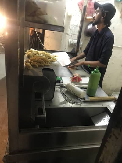 Fast food counter