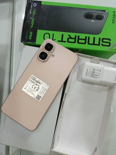 Infinix smart 10 4+1 /64 GB 2 Months Warranty available