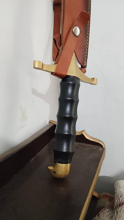 zulfiqar sword with leather jacket cover