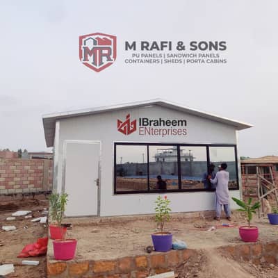 Portable washroom, guard room, office container, Guest House prefab