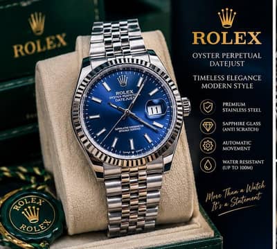 ⌚ Rolex Style Luxury Men's Watch | Whatsapp : 03096273251