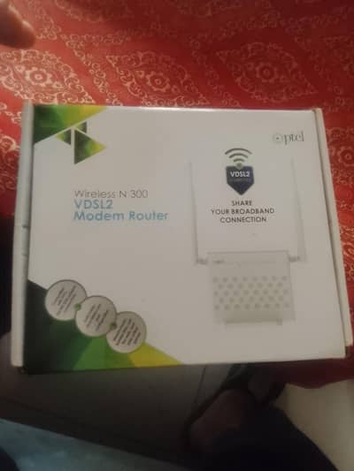 Ptcl wireless N300 vdsl2