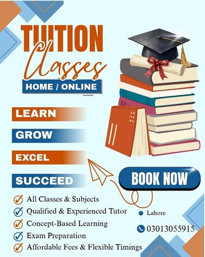 Home & Online Tuition Services - All Classes & Subjects