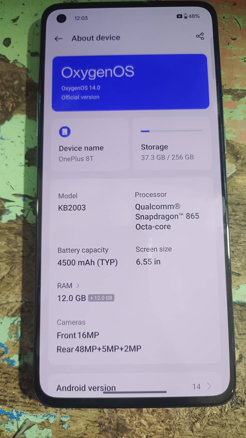 One Plus 8T 0
