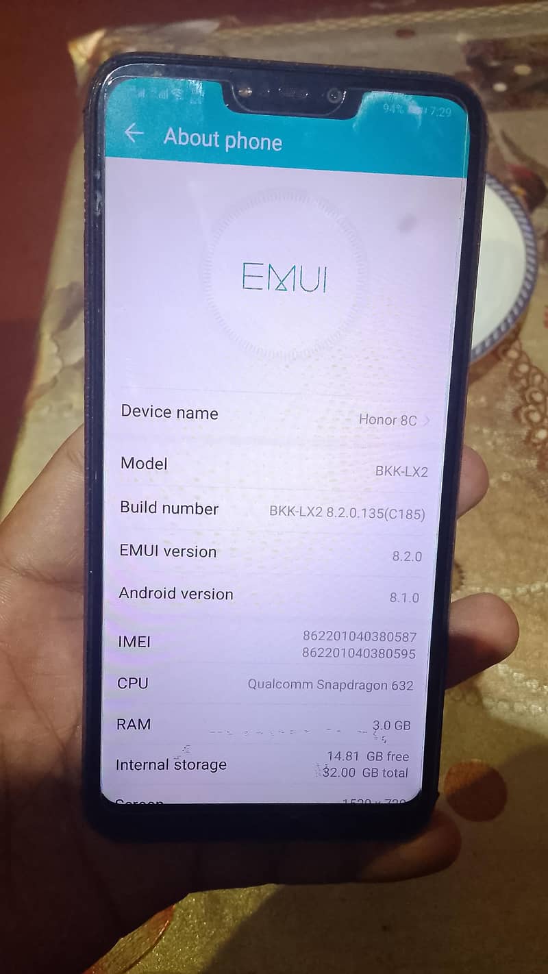 Honor 8C 4