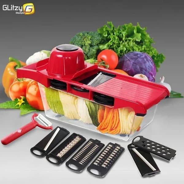 T  Multifunctional Vegetable Cutter Potato Fruit Peeler Carrot Grater Kitchen Basket