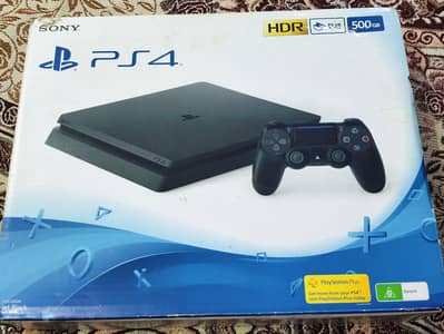 PS4 Slim 500GB UK Version | 3 Controllers | Games Installed
