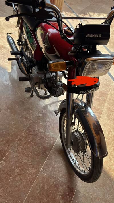 Honda cd 70 all ok engine and body