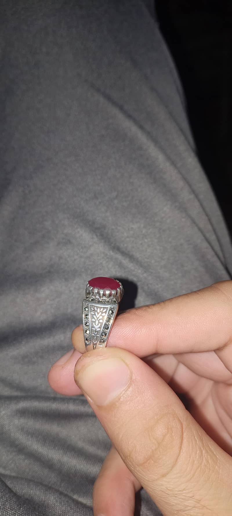 Yaqoot silver ring 0