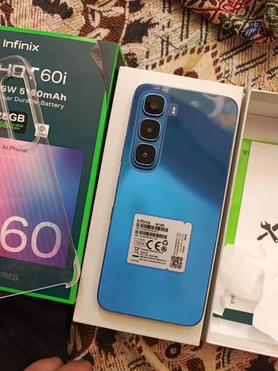 Infinix Hot 60i  (6+6) Ram 128 Gb