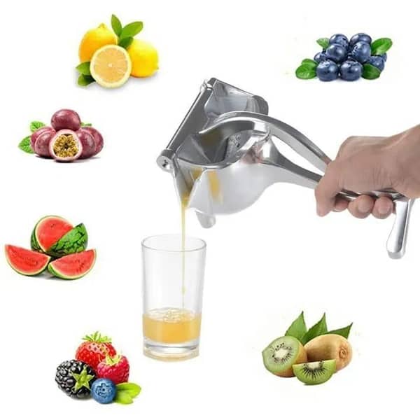T  Manual Juice Squeezer Aluminum Alloy Heavy-Duty Hand Pressed Fresh Juice Extractor