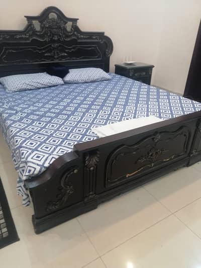 Solid wood bed for sale