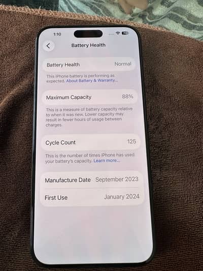 Apple iPhone 15 Pro Max non pta MDM waterpack