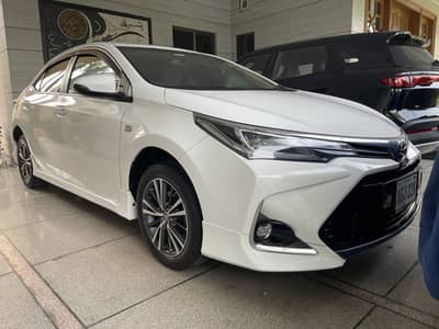 Toyota Corolla Altis Grande Beige Interior
