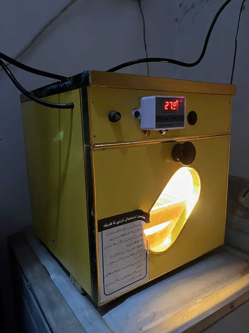 25 eggs incubator — photo 2