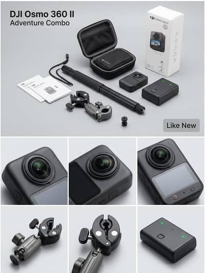 : Next-Gen 8K 360° Action Camera with Dual 1-Inch Class Sensors