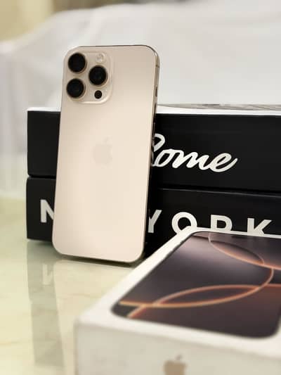 iPhone 16 Pro Max | 100% Health | Physical + Esim | Factory Unlocked