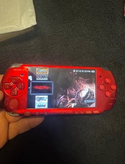 Red Sony PlayStation Portable 64GB – Complete Gaming Setup