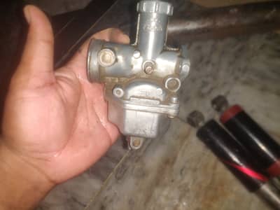 Honda 125 Shocks Carburetor Silencer