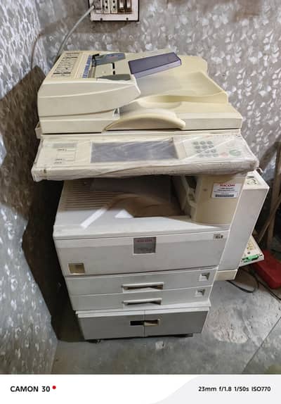 ricoh mp 3010 running condition