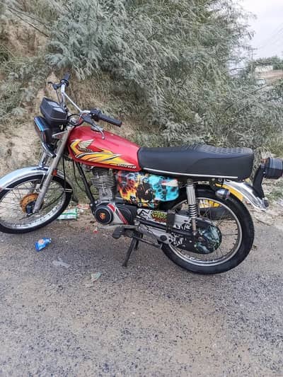 Honda CG 125 2017 Model – Excellent Condition