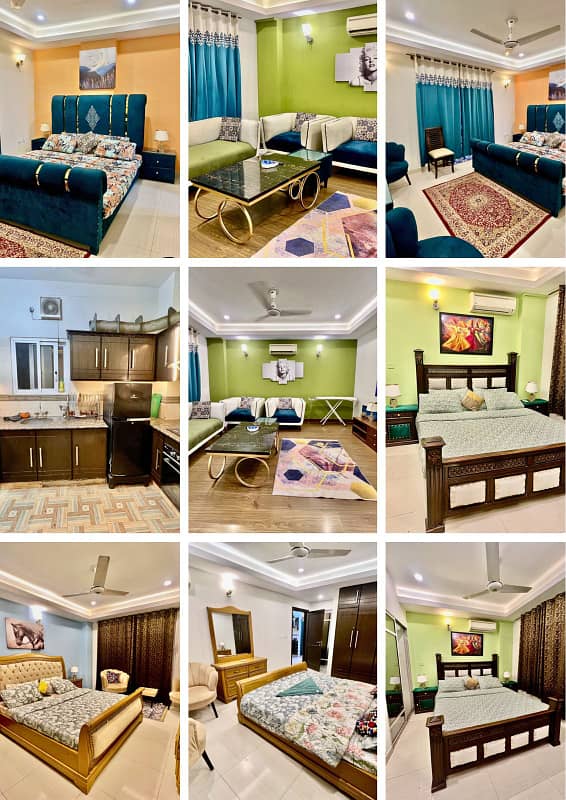 Daily weekly monthly basice flat apartment house portion available for ...